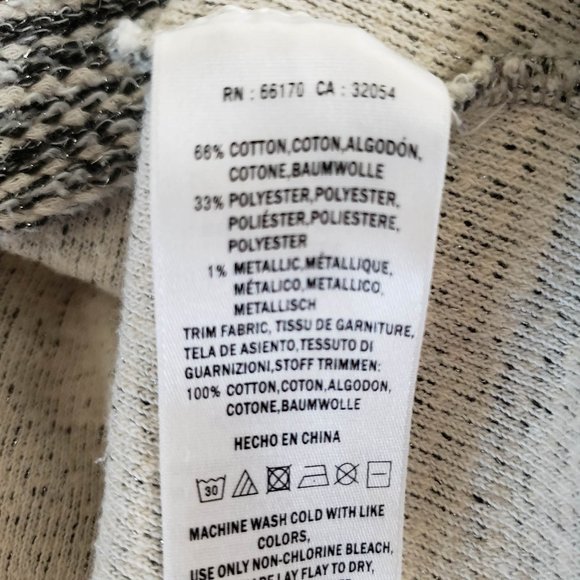 Meadow Rue Oversized Shimmer Tunic S - Picture 8 of 9